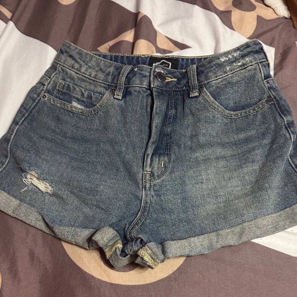 RVCA Classic Blue Denim Size 24 Shorts